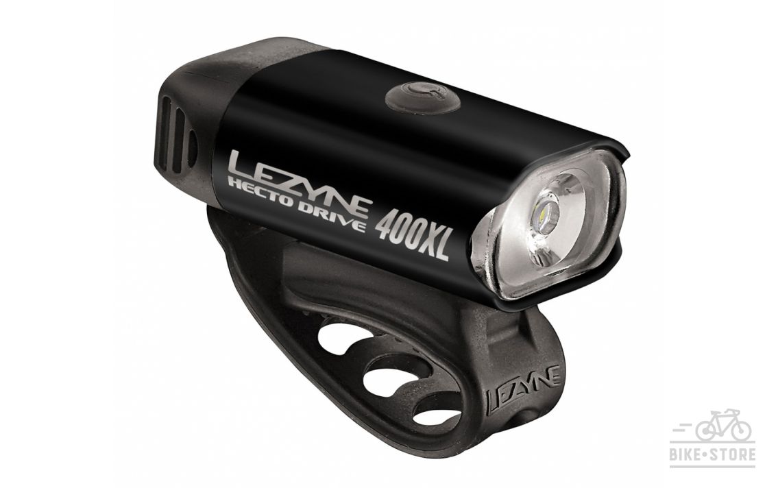Фара передняя Lezyne HECTO DRIVE 400XL, черная